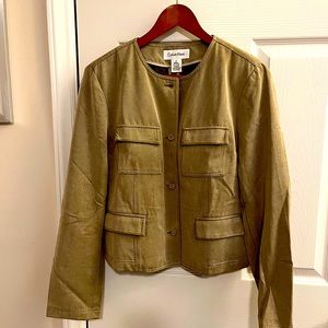 Calvin Klein khaki/olive jacket
